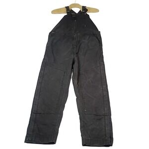 Ariat FR Work Insulated Bib Overalls Mens XL-34 Black Flame Resistant CAT 4